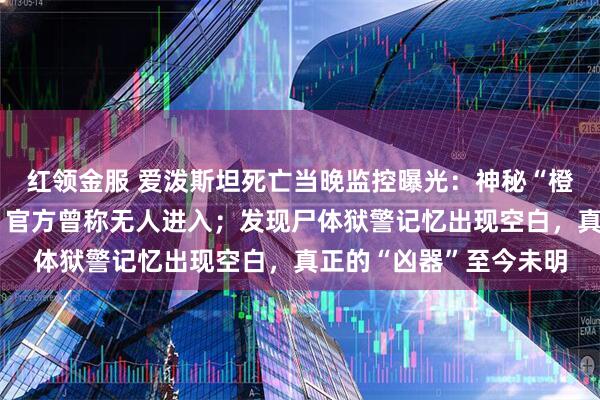 红领金服 爱泼斯坦死亡当晚监控曝光：神秘“橙色人影”进入封锁区，官方曾称无人进入；发现尸体狱警记忆出现空白，真正的“凶器”至今未明