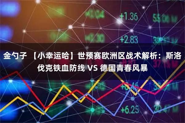 金勺子 【小幸运哈】世预赛欧洲区战术解析：斯洛伐克铁血防线 VS 德国青春风暴